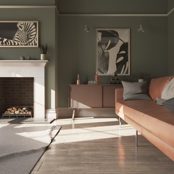 Victorian Terraced Livingroom