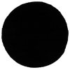 Safavieh Laguna Shag Collection SGL303L Rug, Black, 5'3" X 5'3" Round