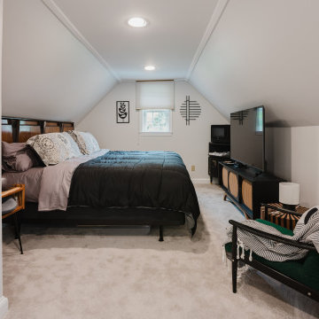 Arlington Attic Bathroom Addition and Interior Remodelb