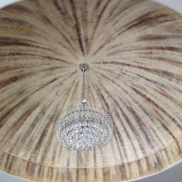 Ceiling Dome Faux Finish Starburst