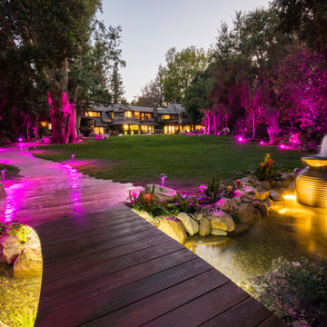 Waterfall Stream Dream Home Pond
