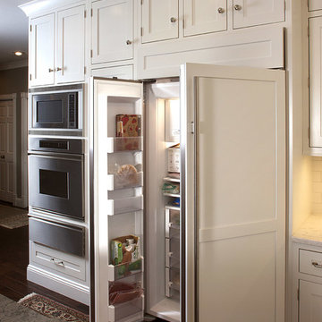 Door style: Pendleton 275 Inset | Species: Paint grade | Finish: White