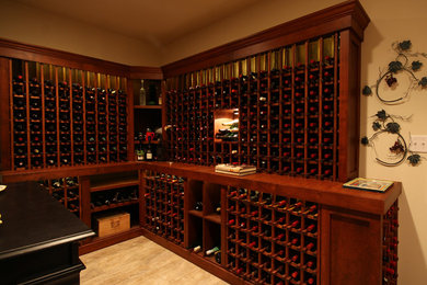Traditional wine cellar in Richmond.