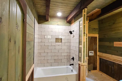 Bathroom - craftsman bathroom idea in Atlanta