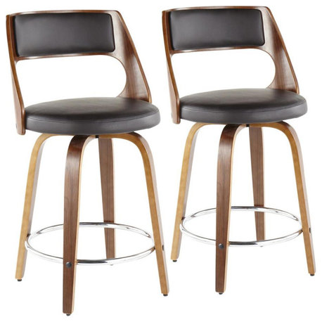 Cecina 24.5'' Counter Stool - Set of 2