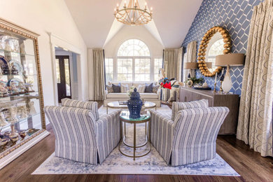 Living room photo in New York