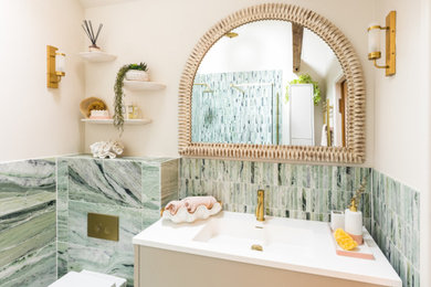 Photo of a contemporary bathroom in Kent.