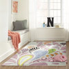Lil Mo Hipster Polyester, Hand-Tufted Rug, Funky, 4'x6'