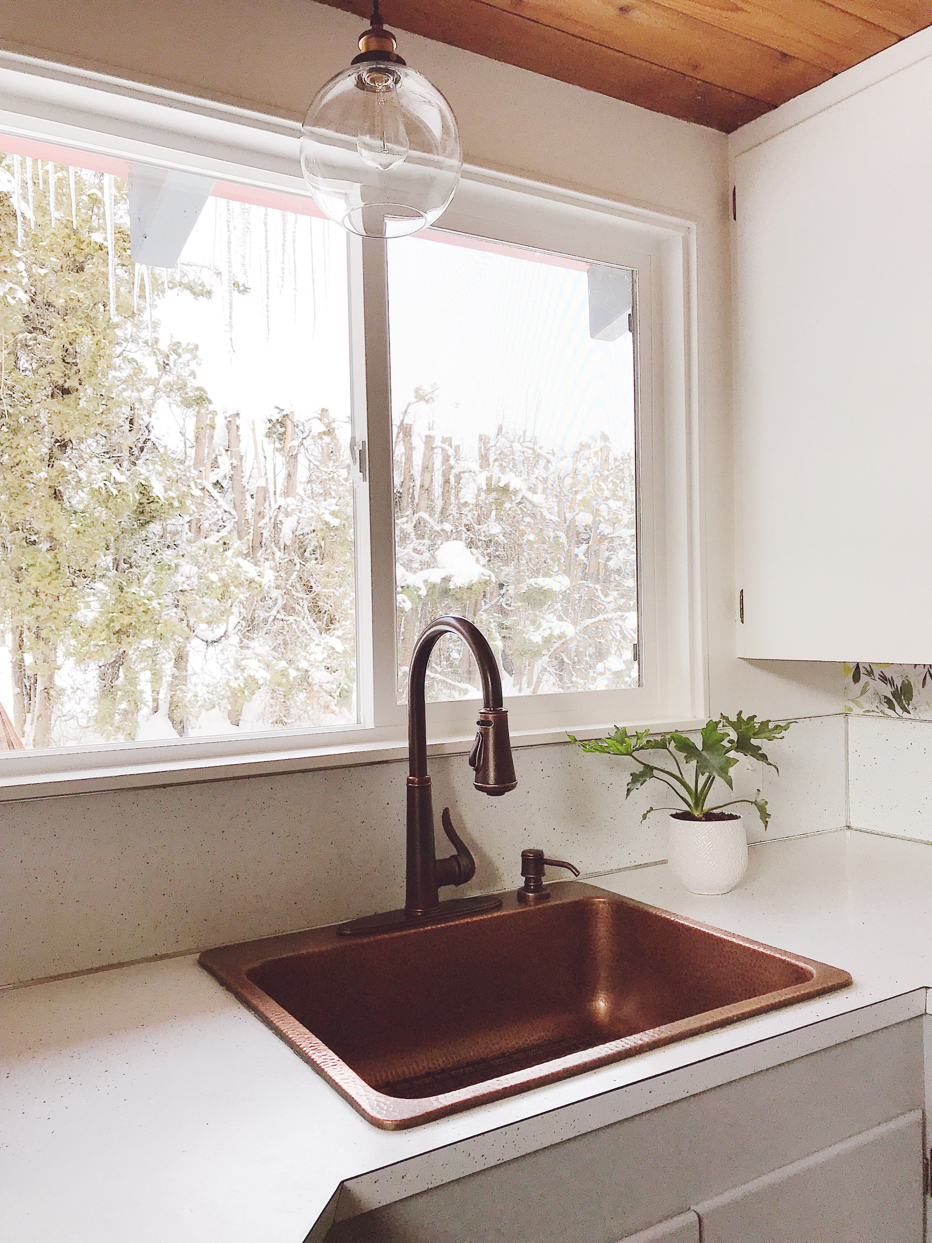 Angelico Copper 25" Single Bowl Drop-In Kitchen Sink With 4 Holes