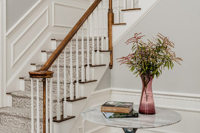 Transitional entryway photo in Boston