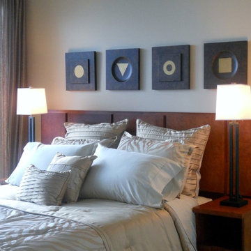 Contemporary Condominium overlooking Michigan Avenue and Lake Michigan
