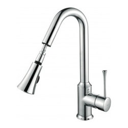 Kraus Single Lever Pull Out Kitchen Faucet KPF-1650 - Kitchen Faucets