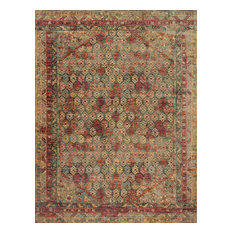 Loloi Javari JV-03 Slate/Berry Area Rug 5' 3'' X 7' 4''