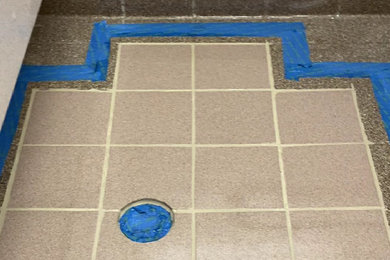 Restaurant Floor Damage Before Restoration — Fort Work