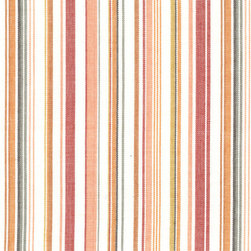 ROTH & TOMPKINS TEXTILES - Hilary Fabric, Persimmon, 54''x36'' - Upholstery Fabric