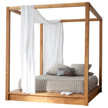LAXseries Canopy Bed, Queen