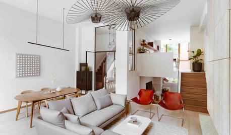 Houzz Tour: A Dark Modern Mews House Gets an Inspired Makeover