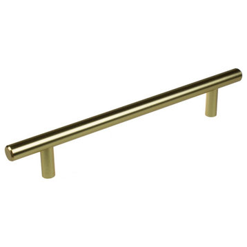 Bar Pull Gold Champagne / Brushed Bronze Solid Stainless Steel, 4" X 6"