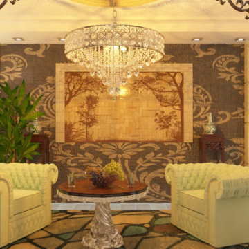 Villa entrance reception