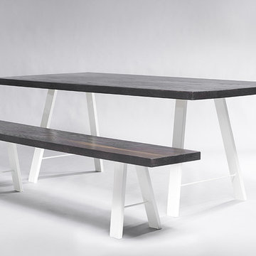Ebonized Oak - Strong handsome tables from California