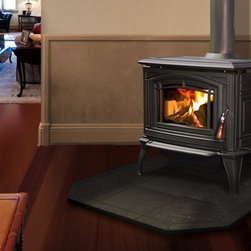 Enviro Boston 1200 Series 30'' x 32'' Cast Iron Freestanding Wood Stove - Freestanding Stoves
