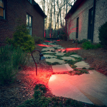 Water Feature with Lighting System