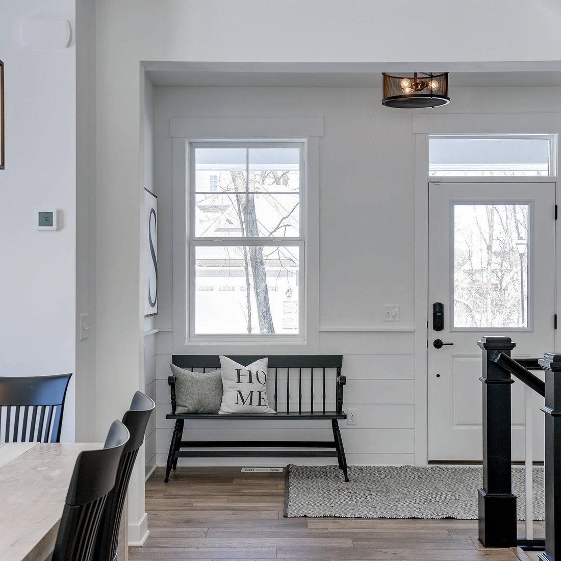 Dining Room Looking to Entry Way