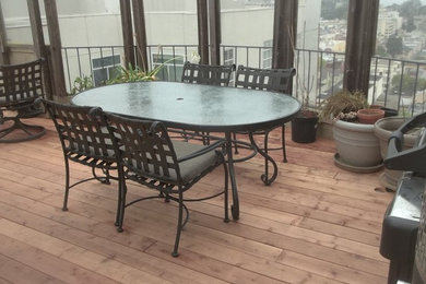 Example of a deck design in San Francisco