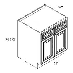 SB36 Oak Shaker - Kitchen Cabinetry