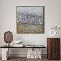 Matter Abstract Textured Metallic Hand Painted Wall Art by Martin Edwards