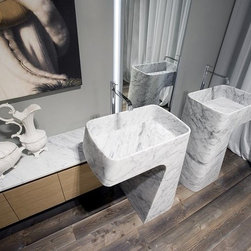 PIPA Stone sinks by Antonio Lupi - Bathroom Sinks