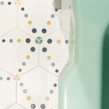 Bright & Zingy Basement Bath Refresh