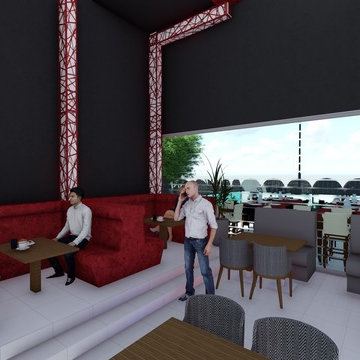 Conception et Design d'un restaurant-Bar avec karaoké