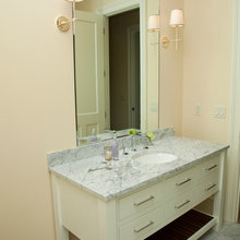 basement bathroom vanity