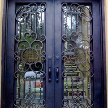 iron door