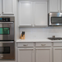 Gorgeous and Bright Light Gray Kitchen - Major Kitchen Appliance Parts And Accessories