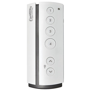 Casablanca Fans Universal - Handheld Remote and Receiver, White Finish