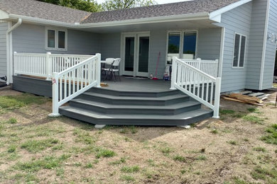 Inspiration for an exterior home remodel in Wichita