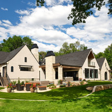 Stucco houses