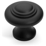 Dynasty Hardware - Super Saver K-9229 Concentric Cabinet Knob, Flat Black - The K-9229 Super Saver Concentric Cabinet Knob offers great value and quality that is equal to other brand names at a much lower price.