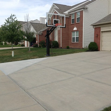 Adam S's Pro Dunk Platinum Basketball System on a 43x30 in Fishers, IN