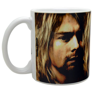 Kurt Cobain "As Darkness Fell" Mug Art by Mark Lewis