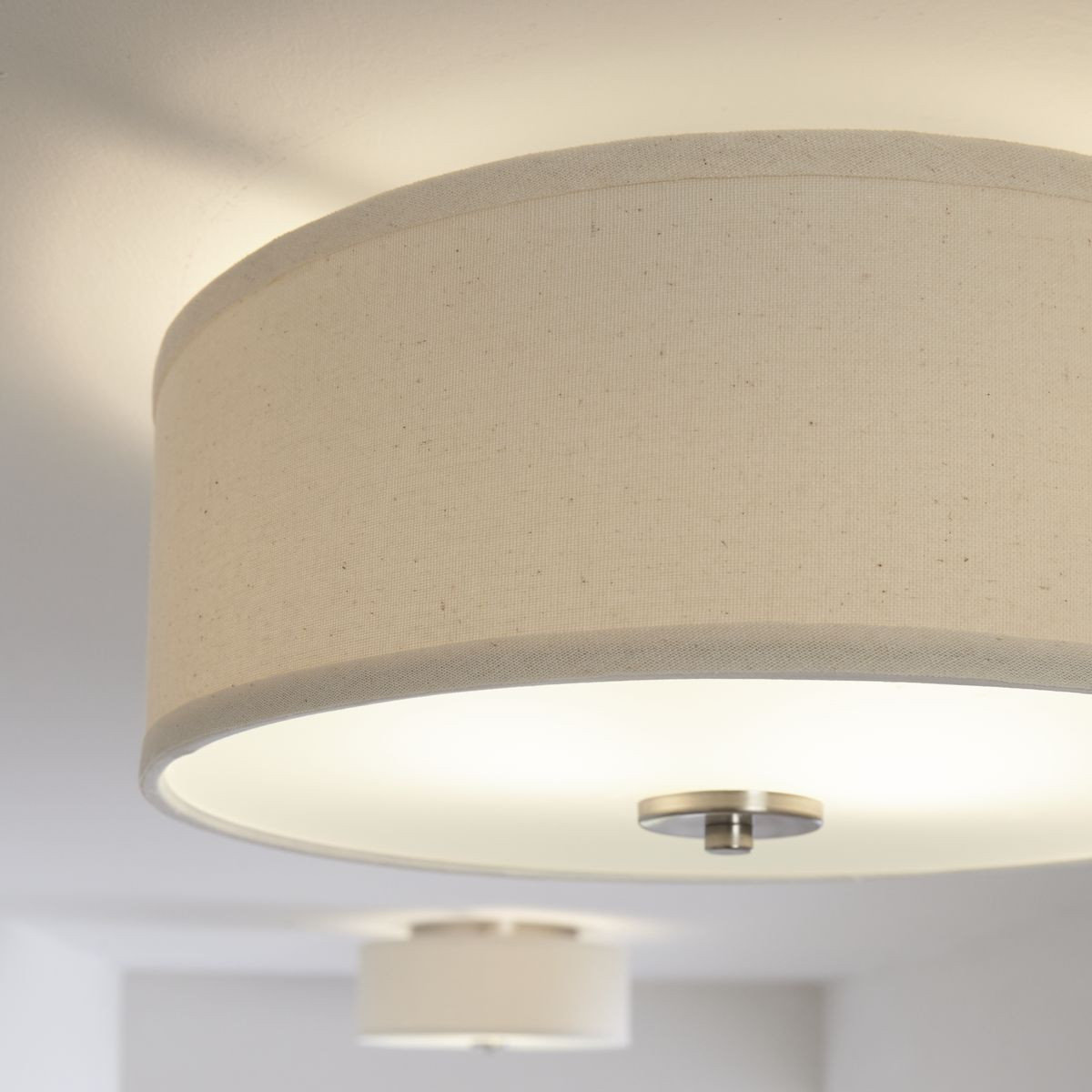 Inspire 2-Light Flush Mount, Brushed Nickel