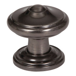 1 2/7" Knob Revitalize Gunmetal BP55341GM - Cabinet And Drawer Knobs