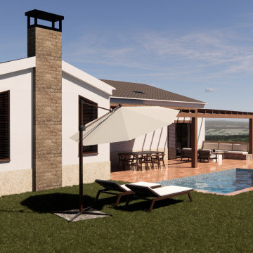 CASA CAMPO_Zona ajardinada