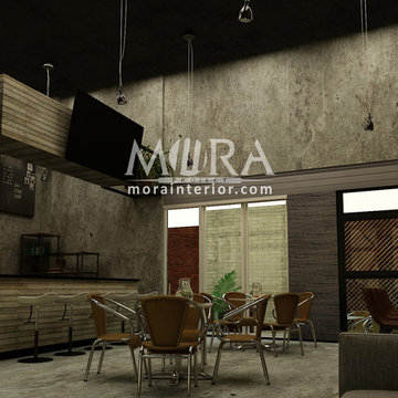 Coffee Shop Interior & Arsitek Konsep by Mora Project | morainterior.com