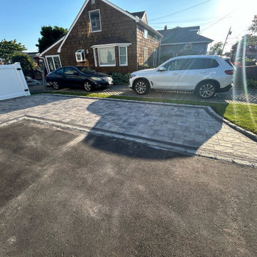 Amity Harbor | Expanded Driveway With Nicolock Stone Ridge Pavers