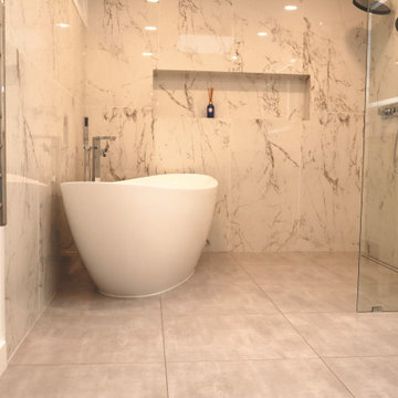 Luxurious Walk-In Shower in McLean.
