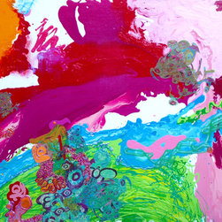 Liquid Landscape 092708 by Kimber Berry - Artwork