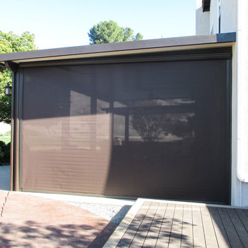 Motorized Power Screens Sun Control Patio
